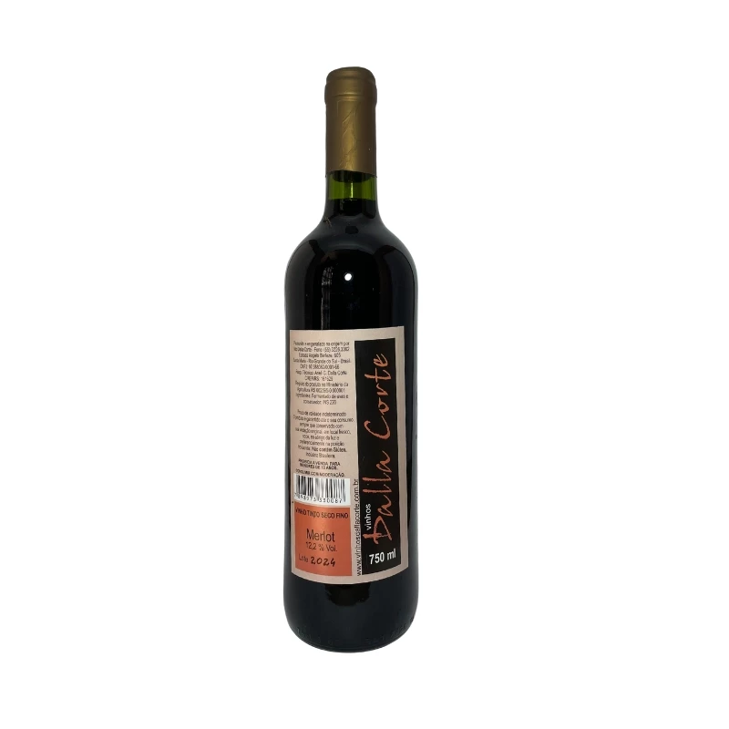 Vinho Tinto Seco Merlot 750 mL